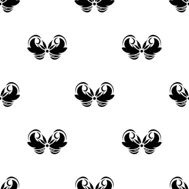 Çiçek ve monogramlı sade siyah beyaz desenler