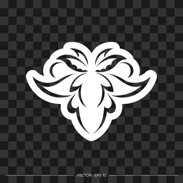 Fleur Lotus Vectorielle Ornement Oriental Ethnique Illustration Vectorielle — Image vectorielle