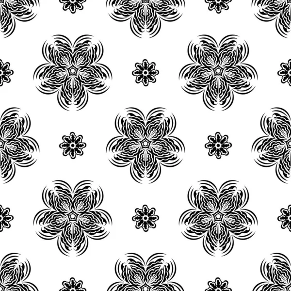 Kusursuz desenli, antika süslemeli. Giysiler, tekstil, geçmiş ve parmak izleri için iyidir..