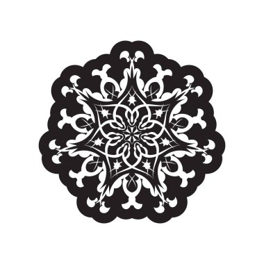 Kabile Dövmesi Yaratıcı Vektör Sanatı İllüstrasyonu