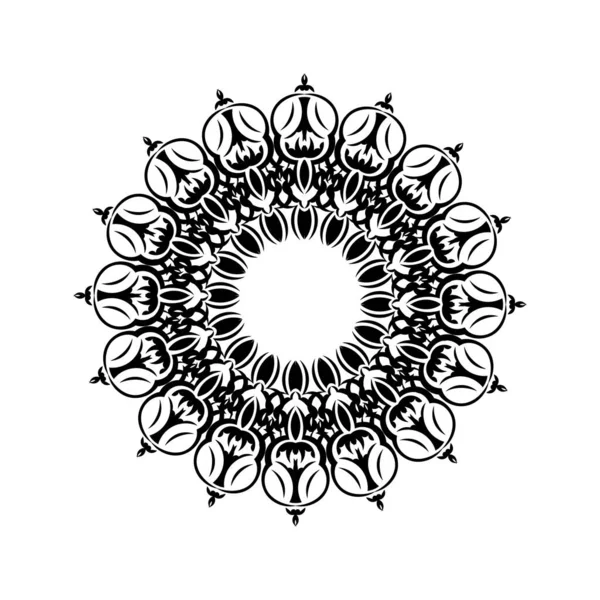 Mandala Circulair Ornament Vectorillustratie — Stockvector