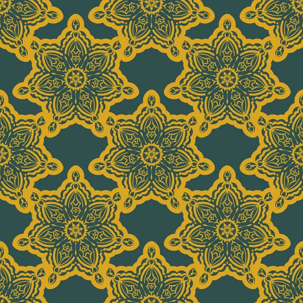 Kaliteli süslemeli yeşil ve sarı desenli. Özgeçmiş, parmak izi, giyim ve tekstil için iyidir..