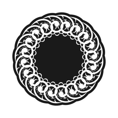 Arabesk ve çiçek elementleriyle doğulu desen.