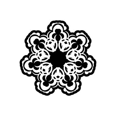 Celtics yuvarlak süsü. Logolar, parmak izleri ve kartpostallar için iyi. Beyaz arka planda izole edilmiş. Vektör illüstrasyonu