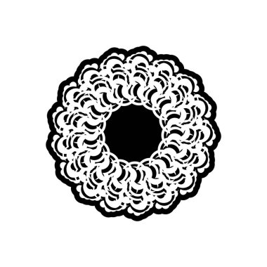 Celtics yuvarlak süsü. Menüler, dövmeler, parmak izleri ve kartpostallar için iyidir..