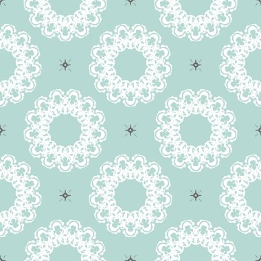 Doğulu kusursuz vektör arkaplanı. Barok tarzında bir duvar kağıdı. Duvar kağıdı, kumaş, ambalaj, ambalaj için grafiksel süs. Doğulu çiçek süsü..