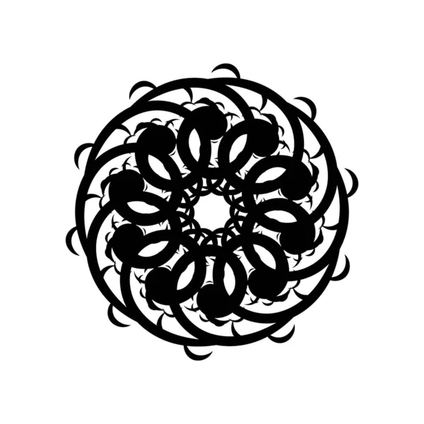 Patrón Oriental Con Arabescos Elementos Florales Bueno Para Logotipos Impresiones — Archivo Imágenes Vectoriales