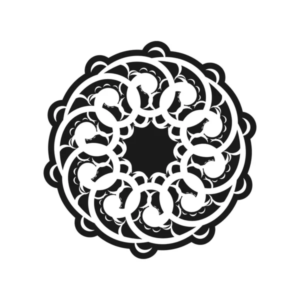 Patrón Oriental Con Arabescos Elementos Florales Bueno Para Menús Impresiones — Archivo Imágenes Vectoriales