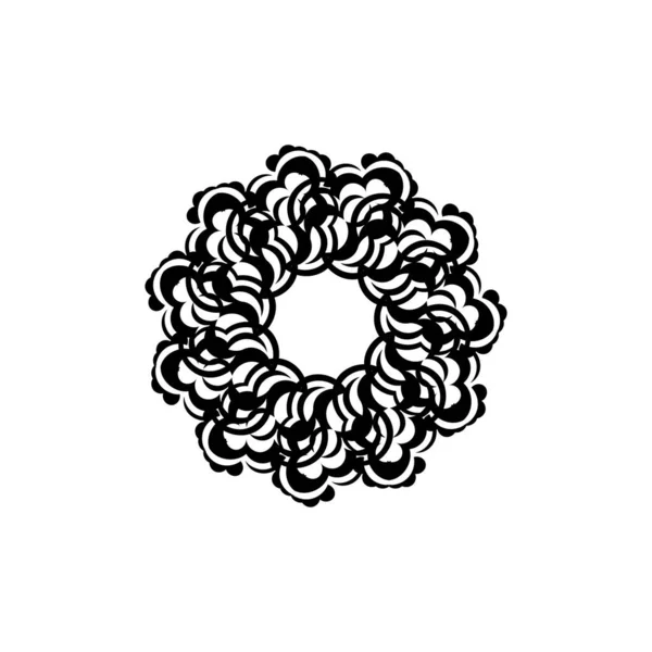 Ornement Rond Celtique Illustration Vectorielle — Image vectorielle