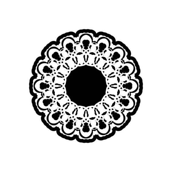 Celtics yuvarlak süsü. Logolar, dövmeler, parmak izleri ve kartpostallar için iyi. Beyaz arkaplanda izole.