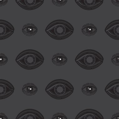 Geometri koyu mavi vektör deseni. Etnik süslemeler kusursuz. Soyut arkaplan. Vektör illüstrasyonu.