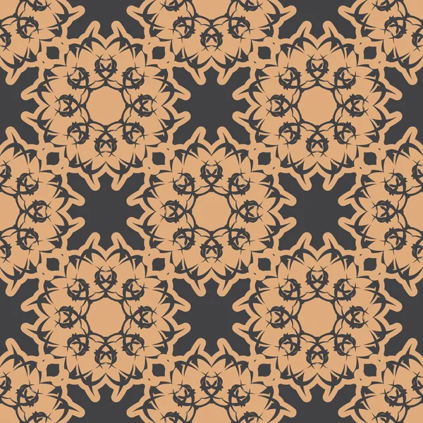 Papier Peint Dans Motif Style Vintage Élément Floral Indien Décoration — Image vectorielle