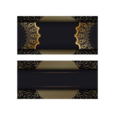 Altın Yunan desenli koyu renk uçucu