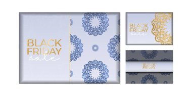 Baner Black Friday bej ve klasik süs