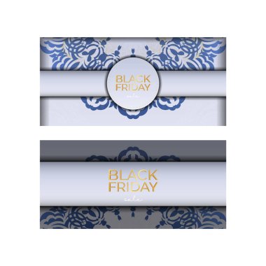 Baner Black Friday bej rengi ve klasik süs