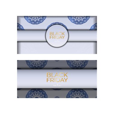 Bej Vintage Model Kara Cuma Satış Reklamı