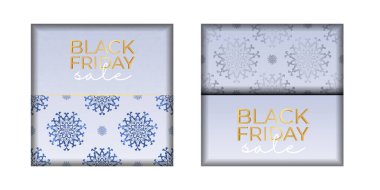 Tatil Reklamları Kara Cuma Satışı Bej Vintage Deseni