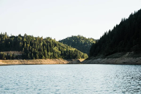 Landscape View Mountain Lake Stock Picture