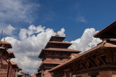 Patan Durbar Meydanı, Patan, Nepal UNESCO tarafından ilan edilen ve Nepal 'in ünlü tatil beldelerinden biridir.