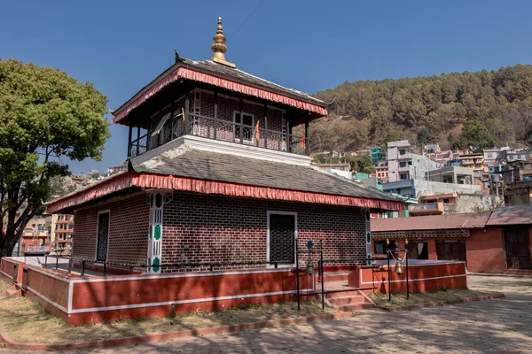 Rana Ujeshwori Bhagwati Templo Está Localizado Dentro Praça Tansen Durbar — Fotografia de Stock