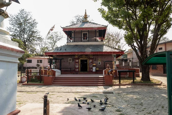 Temple Rana Ujeshwori Bhagwati Est Situé Intérieur Place Tansen Durbar — Photo