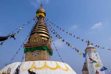 Maymun Tapınağı olarak da bilinen Swayambhunath, Nepal Katmandu 'nun kalbinde yer almaktadır ve UNESCO tarafından Dünya Mirası ilan edilmiştir.