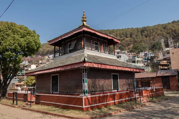 Templo Rana Ujeshwori Bhagwati Encuentra Dentro Plaza Tansen Durbar Palpa —  Fotos de Stock