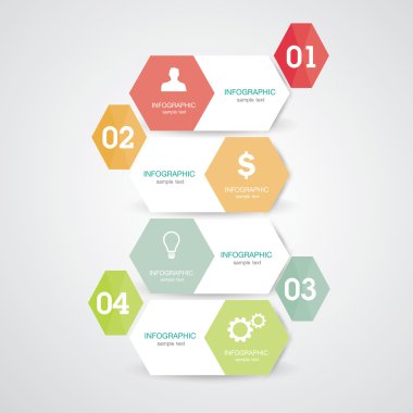 ticari bilgi grafikleri şablonu. vektör illüstrasyonu.