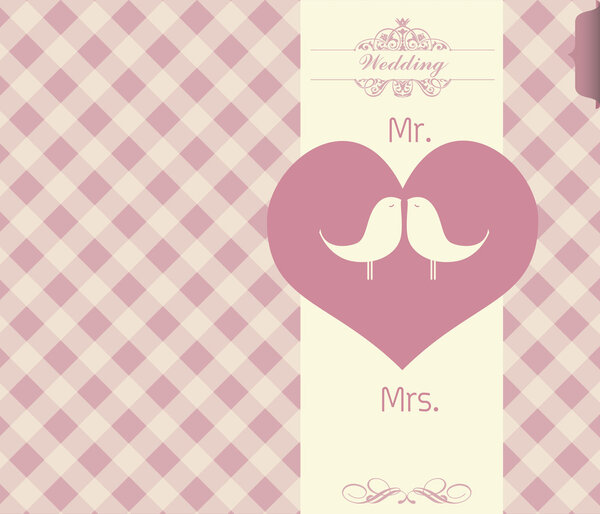 Valentine 's Day Vintage Card - Illustration
