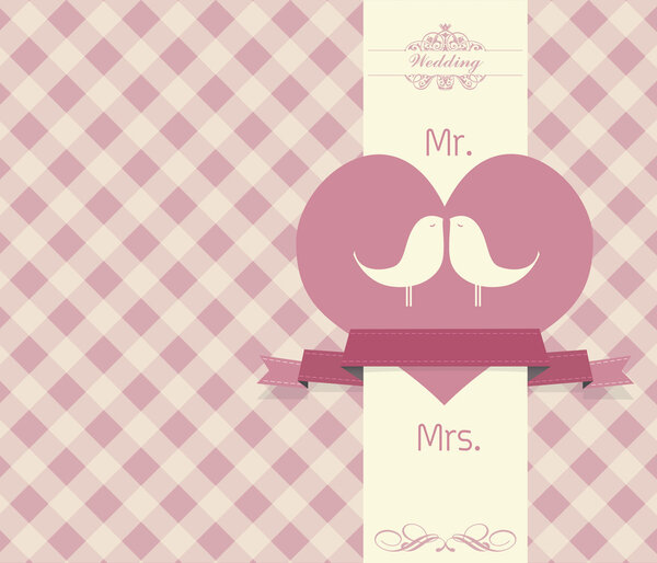 Valentine 's Day Vintage Card - Illustration
