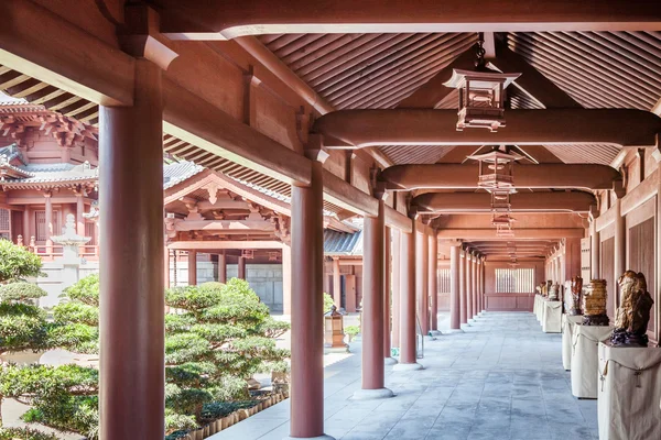 Wnętrze świątyni chiński — Zdjęcie stockowe