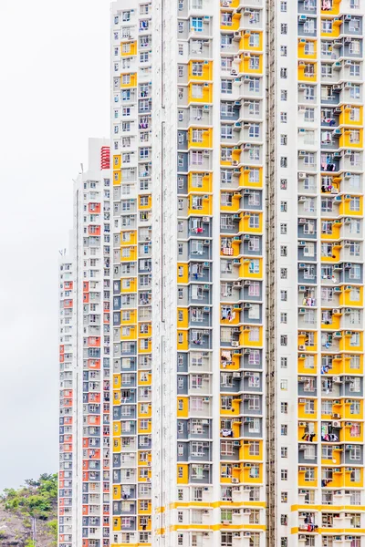 Πολυόροφο κτίριο κατοικιών στην Ασία — Φωτογραφία Αρχείου