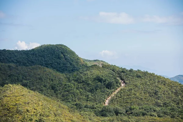 Randonnée Pédestre Sur Les Montagnes Campagne Hong Kong — Photo