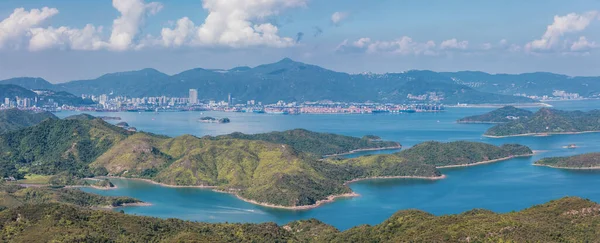 Panorama Landskap Yan Chau Tong Marine Park Hongkong Utomhus — Stockfoto