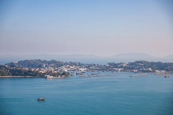 Aerial View Cheung Chau Famous Vacation Location Outter Island Hong — Stock Photo, Image