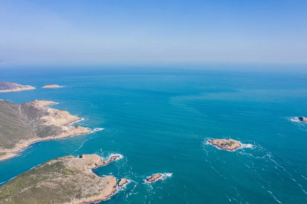 Isla Cerca Del Embalse High Island Famosa Ubicación Venganza Sai — Foto de Stock