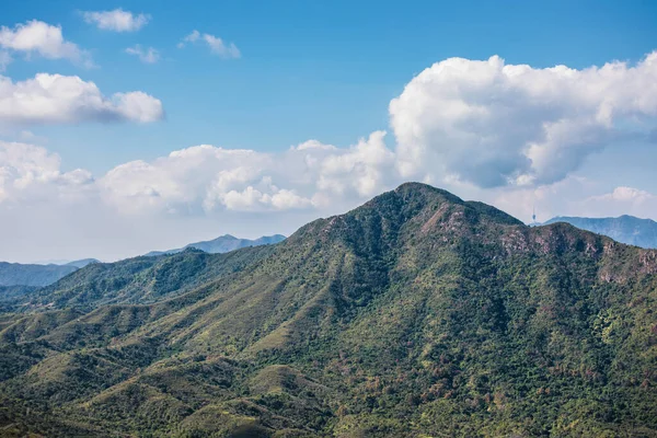 Schöne Outdoor Landschaft Des Plover Cove Reservoir Hongkong Tagsüber Herbst — Stockfoto