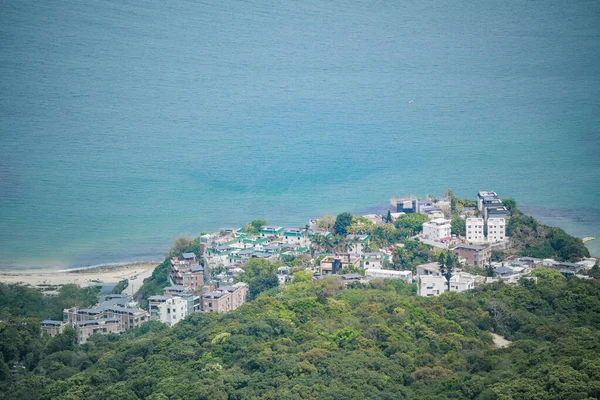 Деревня Вблизи Залива Клир Уотер Сай Кунг Гонконг Открытый Ландшафт — стоковое фото