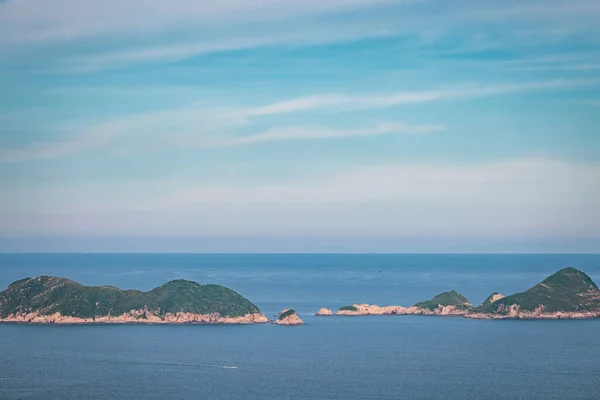 Pequeña Isla Hong Kong Océano Del Sur China Durante Día — Foto de Stock