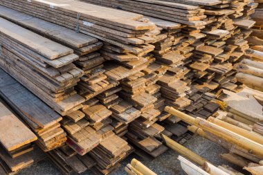 İnşaat malzeme ahşap