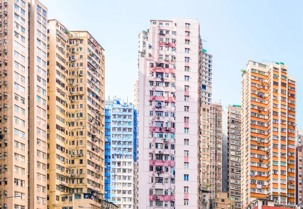 Appartamento residenziale nel vecchio quartiere, Hong Kong, Asia — Foto Stock