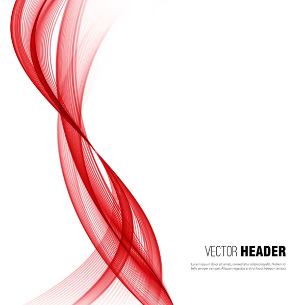 Abstraktní vektorová vlna pozadí — Stockový vektor