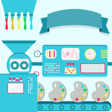 Suluboya paletleri üretim