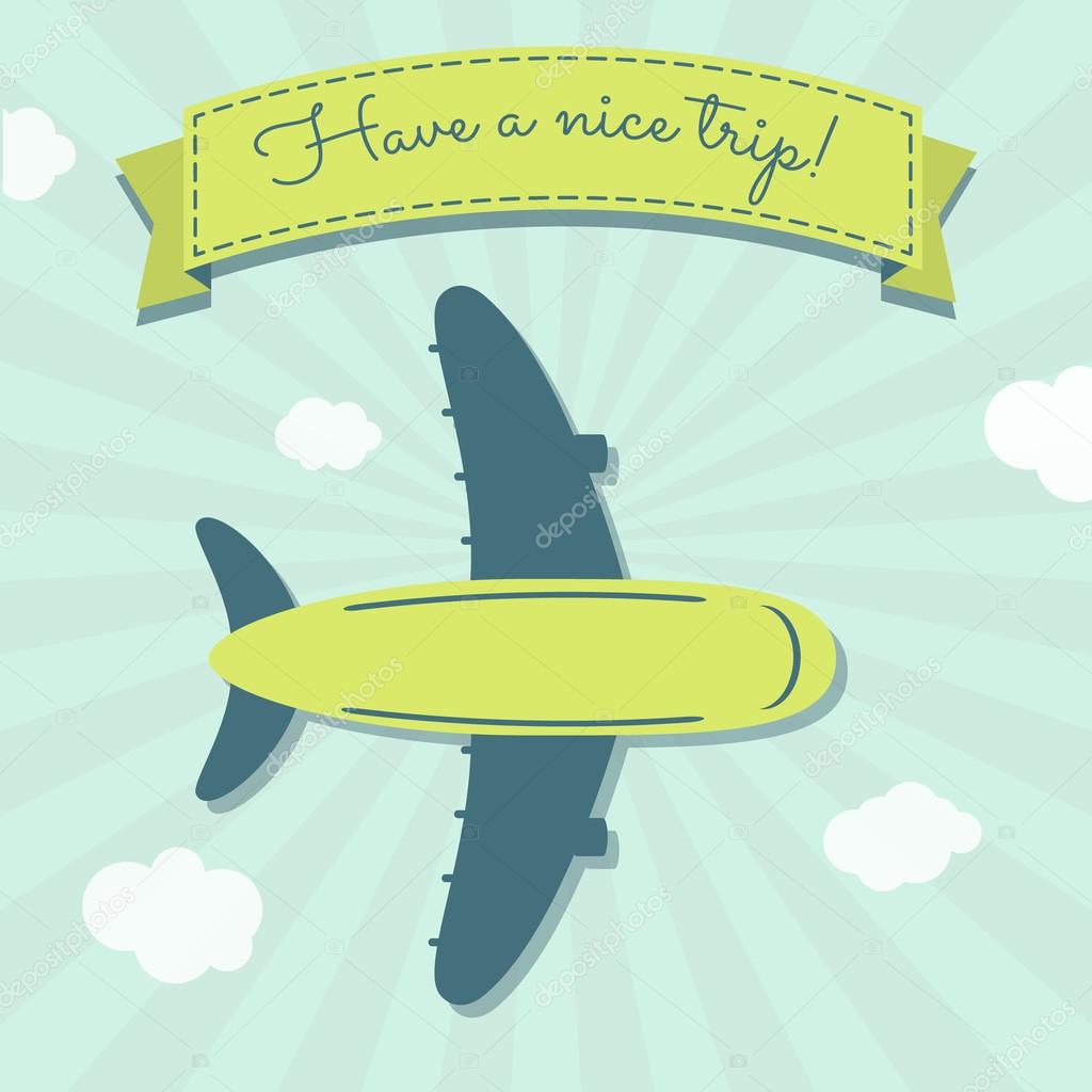 Have A Nice Trip Stock Vector Drical 52024449 have-a-nice-trip-stock-vector-drical-52024449