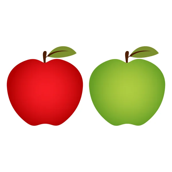 Apples — Stock Vector