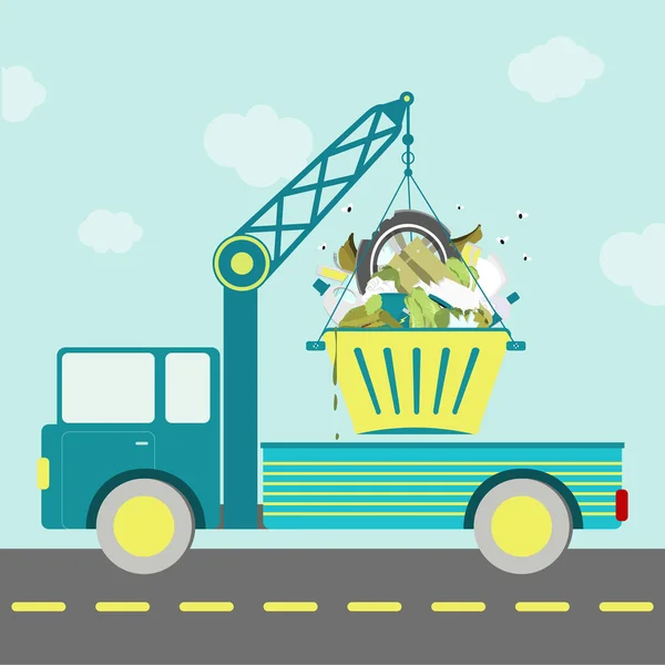 Çöp konteyner kamyon