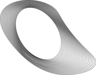 Ortası katmanlı organik çizgilerle çevrili yumuşak düzensiz eğrilerle dışa doğru genişleyen yapıyı ve akıcılığı harmanlayan.