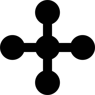 Dairesel noktaların yapılandırılmış dizaynı bir tasarım oluşturuyor.