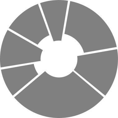 Dar halka şeması verileri dairesel bir bileşim oluşturan küçük yarıçaplı bölümlere ayırır.