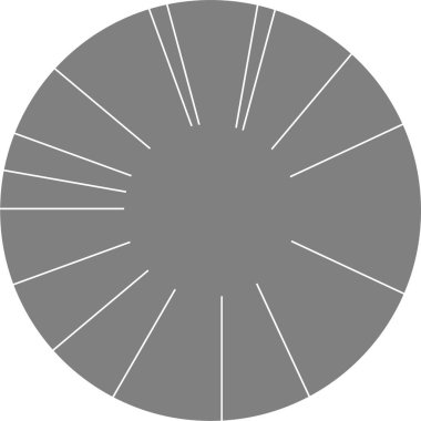 Aerodinamik dairesel segmentler basitlik ve berraklıkla tanımlanmış dengeli bir bileşim oluşturur..